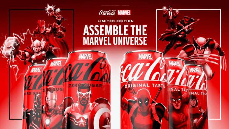 Coca‑Cola’s Limited-Edition Packaging featuring Marvel Universe