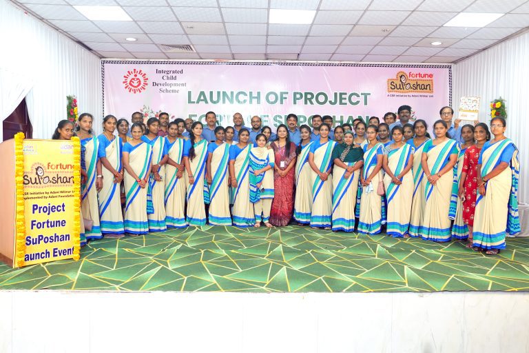 Adani Foundation and ICDS Kakinada come together to eradicate Malnutrition through Project Fortune SuPoshan