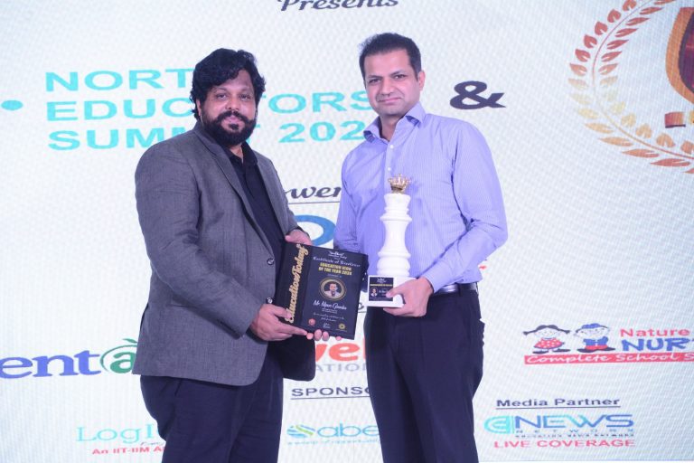 GD Goenka University’s Pro-Chancellor, Mr. Nipun Goenka Receives The Prestigious ”Education Icon of the Year 2024” Award