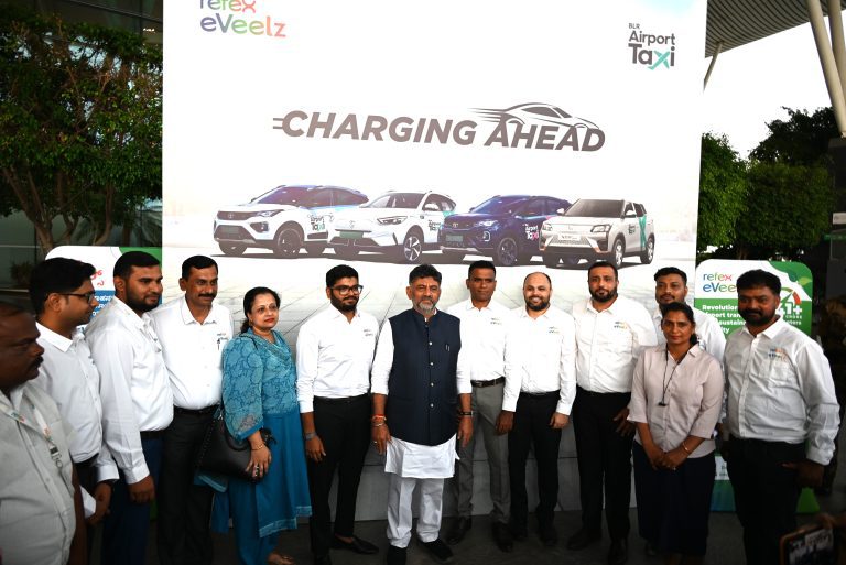 Refex eVeelz grows its EV car fleet at Bengaluru Airport: