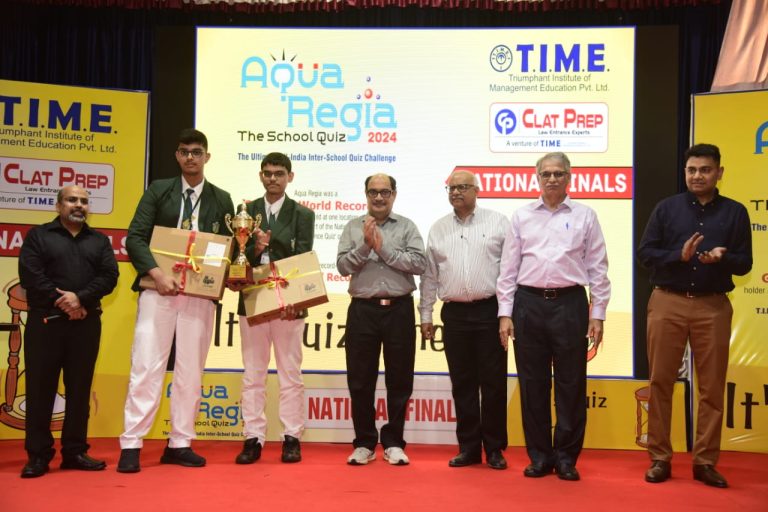 DPS, New Town, Kolkata wins National Finals of Aqua Regia – The School Quiz 2024