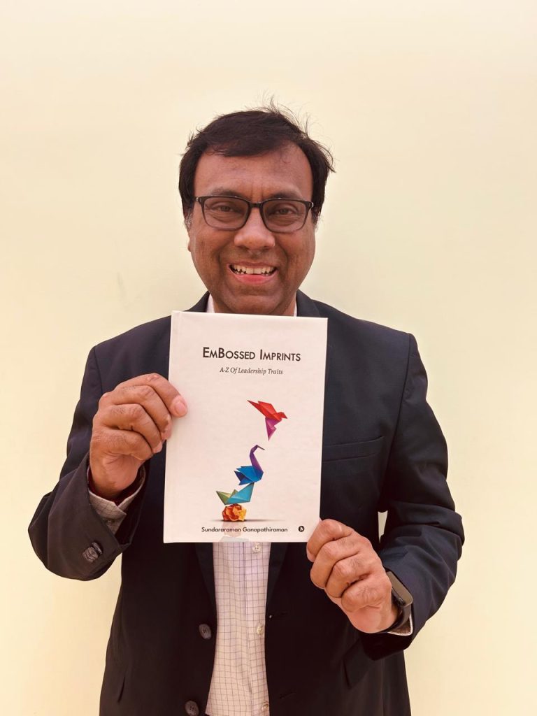 Overwhelming response to ‘EmBossed Imprints’ authored by Sundararaman Ganpathiraman of Wipro